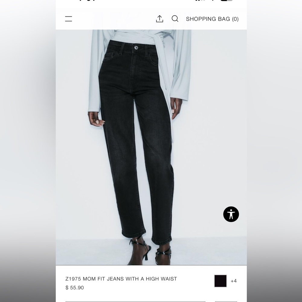 Zara Mom Jeans